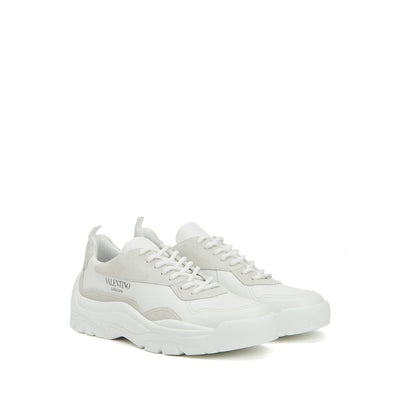 Valentino Garavani White Leather Chunky Sneakers