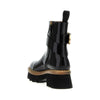 Chloé Black Calfskin Ankle Boots