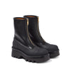 Chloé Black Calfskin Lace-Up Boots