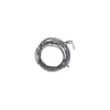 Brunello Cucinelli Black Silver Bracelet