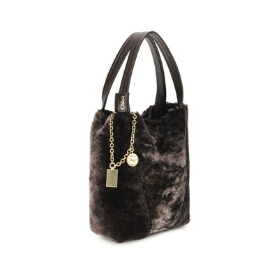 Chloé Brown Fur Shoulder Bag