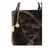 Chloé Brown Fur Shoulder Bag