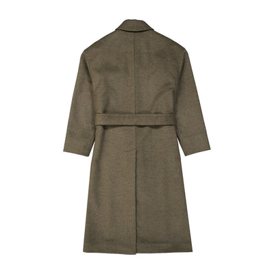 Brunello Cucinelli Bicolor Wool Coat