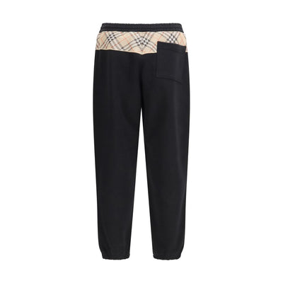Burberry Black Cotton Joggers (Workout Pants)