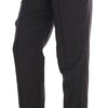 Dolce & Gabbana Gray Textile Dress Pants