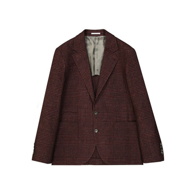 Brunello Cucinelli Multicolor Wool Coat