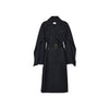 Burberry Black Polyester Coat