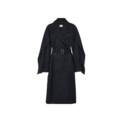 Burberry Black Polyester Coat