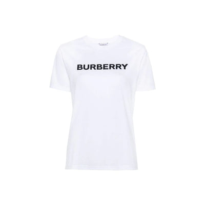 Burberry White Cotton T-Shirt
