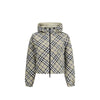 Burberry Gray Polyamide Shell Jacket