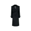 Burberry Black Polyester Coat