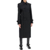 Burberry Black Polyester Coat