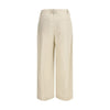 Brunello Cucinelli Beige Cotton Casual Pants