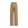 Brunello Cucinelli Brown Cotton Casual Pants