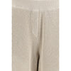 Brunello Cucinelli Beige Cotton Casual Pants