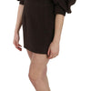 Dolce & Gabbana Brown Corduroy Bodycon Cotton Mini Dress
