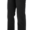 Just Cavalli Black Washed High Waist Straight Denim Pants Jeans