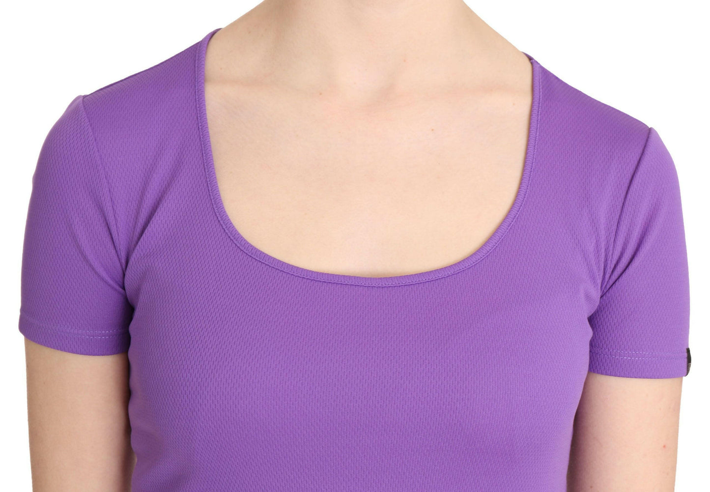 GF Ferre – Kurzärmlige Bluse aus 100 % Polyester, Violett