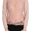 PINK MEMORIES Chemisier chic en coton transparent rose