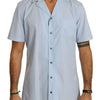Dolce & Gabbana Blue Short Sleeve 100% Cotton Top Shirt