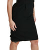 Robe fourreau élégante longueur genou Dolce &amp; Gabbana en noir