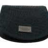 Dolce & Gabbana Blue Exotic Skins Condom Case Holder Pocket
