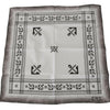 Costume National White Printed Bandana Cotton Scarf