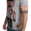 Dolce & Gabbana Gray Cotton Top 2019 Year of the Pig T-shirt