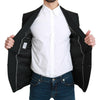 Dolce &amp; Gabbana – Schwarzer, einreihiger, formeller Wollblazer