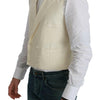 Dolce &amp; Gabbana Élégant gilet en laine crème