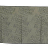 GF Ferre Green Wool Viscose Foulard Patterned Branded Scarf