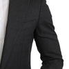 Dolce &amp; Gabbana Grauer NAPOLI Slim Fit Blazer aus Wolle