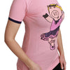T-shirt ras du cou rose Dolce &amp; Gabbana Année du Cochon