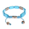 Nialaya CZ Opal 925 Silver Bracelet