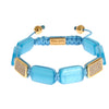 Nialaya CZ Opal 18K Gold 925 Bracelet