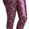 Dolce & Gabbana Multicolor Patterned Cropped High Waist Pants