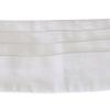 Dolce & Gabbana White Men Waist Belt Cotton Cummerbund