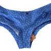 Ermanno Scervino Blue Shorts Beachwear Bikini Bottoms Swimsuit