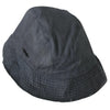 Costume National Black Washed Wide Brim Outdoor Bucket Hat