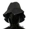Costume National Black Washed Wide Brim Outdoor Bucket Hat