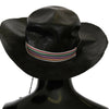Costume National Black Wide Brim Cowboy Solid Hat