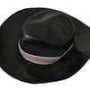 Costume National Black Wide Brim Cowboy Solid Hat