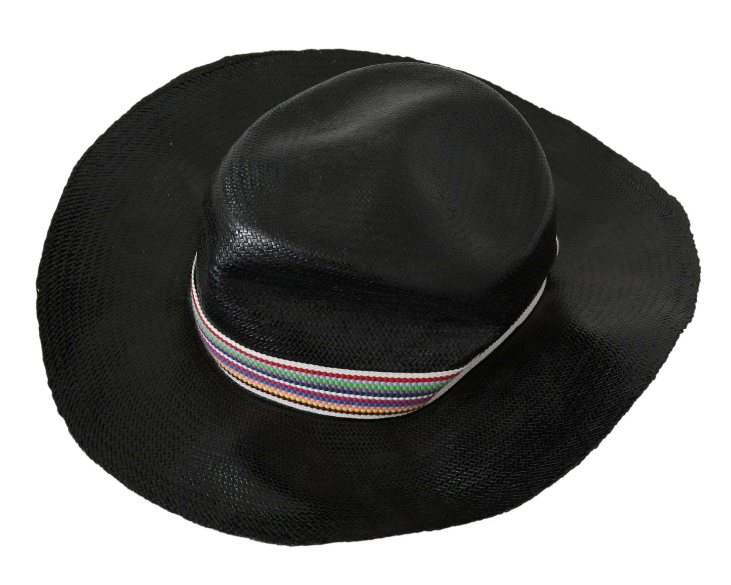Costume National Black Wide Brim Cowboy Solid Hat