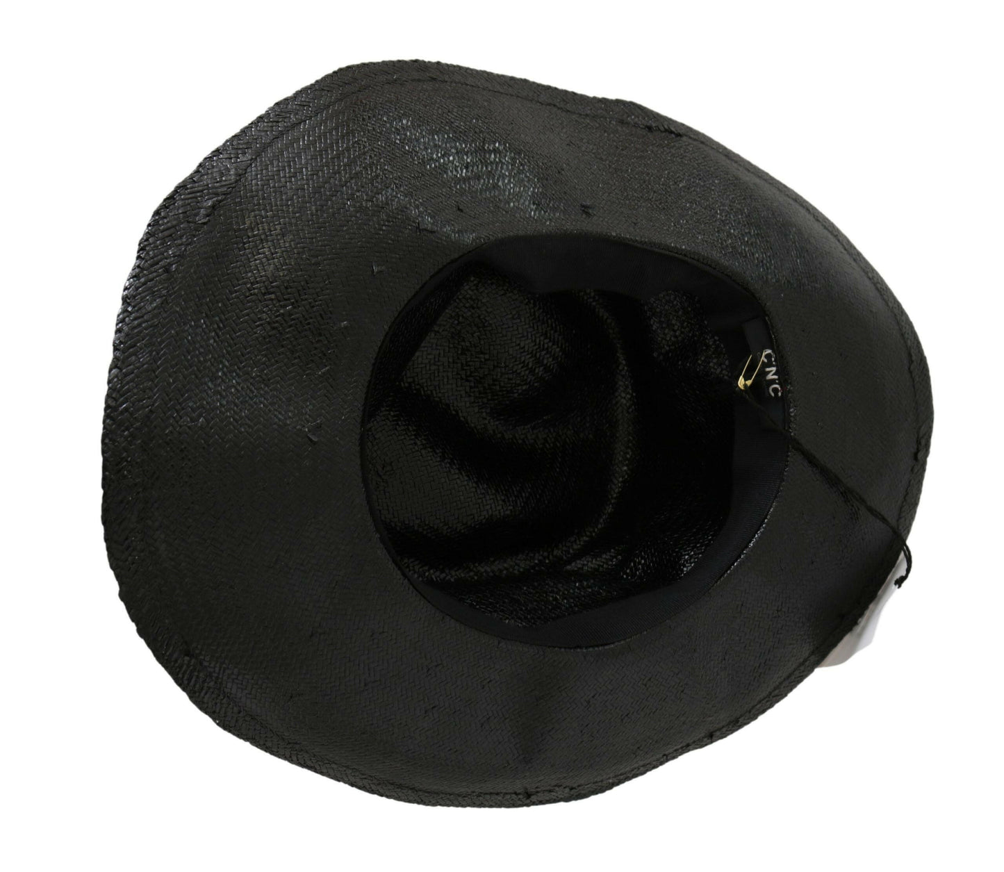 Costume National Black Wide Brim Cowboy Solid Hat