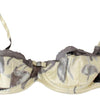 Ermanno Scervino Beige Gray Lace Balconcino Bra Underwear