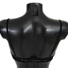 Ermanno Scervino Black Mesh Balconcino Bra Nylon  Underwear