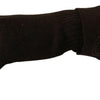 Costume National Brown Wool Knitted One Size Wrist Length Gloves