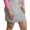 Moschino Gray My Little Pony Top Sweater Dress