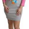 Moschino Gray My Little Pony Top Sweater Dress