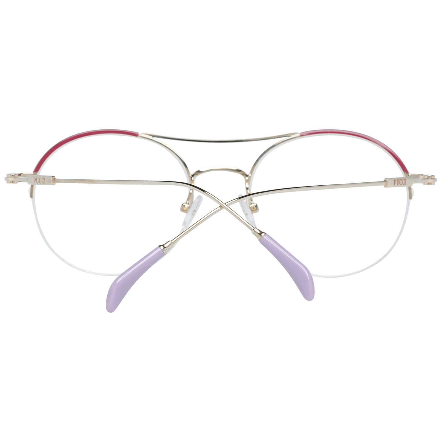 Emilio Pucci Mehrfarbige Metallbrille (Gestell)